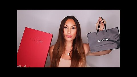 CHANEL AND VALENTINO Unboxing // Luxury Haul