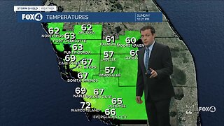 Forecast: The work week starts out pleasant with highs in the 80s