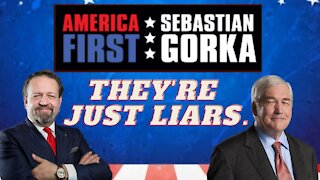 They're just liars. Lord Conrad Black with Sebastian Gorka on AMERICA First