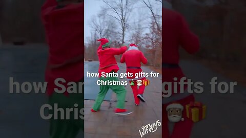 How Santa gets Christmas gifts for everyone 🎄🎁🎅🏽 #shorts #memes #theboys #christmas