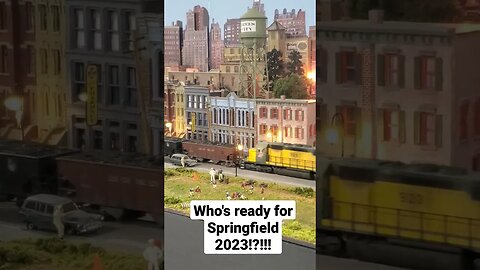 Are you ready for the 2023 Amherst train show at the Big E!?!!