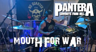 Pantera // Mouth For War // Drum Cover // Joey Clark