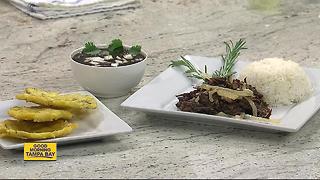 Las Palmas Cafe chef whips up classic Cuban dish, Vaca Frita