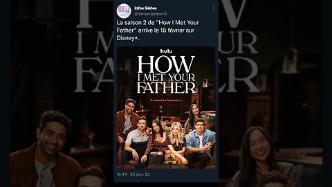 La saison 2 de "How I Met Your Father" arrive le 15 février sur Disney+.
