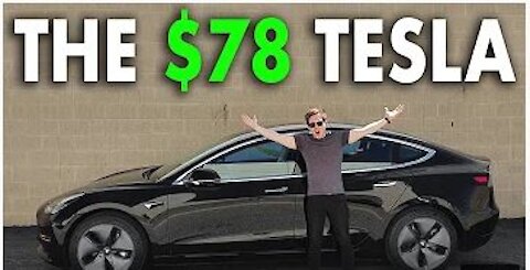 How I bought a Tesla for $78 Per Month