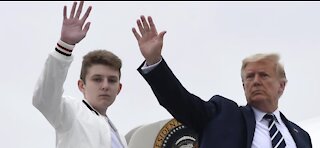 Barron Trump tests positive for COVID-19