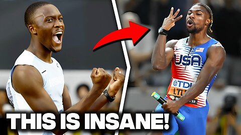 What Letsile Tebogo JUST DID To Noah Lyles Is INSANE!