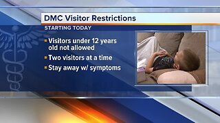 DMC putting visitor restrictions in place to fight the flu