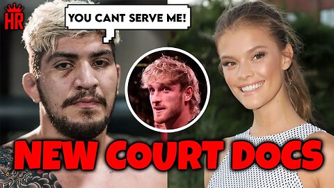 Dillon Danis Dodges getting served Nina Agdal EXPOSES him to the Judge