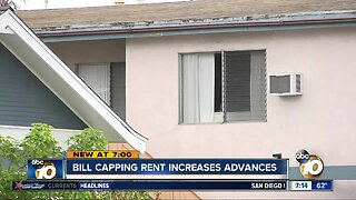 Bill capping rent increases advances in Sacramento