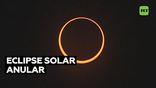 Se hace visible en parte de Latinoamérica un 'anillo de fuego' por el eclipse anular