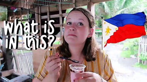 My American Wife tried a new Filipino treat in the Philippines | SCRAMBLE