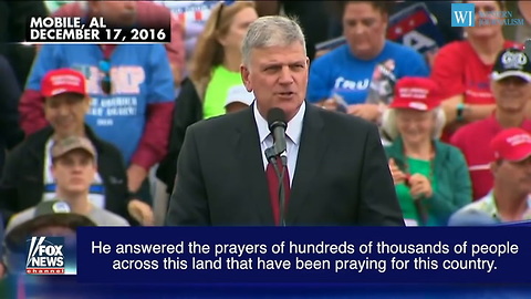 Rev. Franklin Graham - Gods Hand Was In This Election