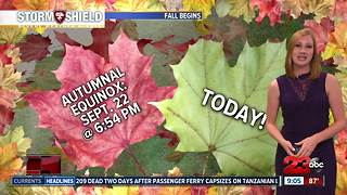 Summer-like temperatures remain for the first week of fall