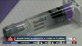Major spike in Hepatitis A cases in Florida