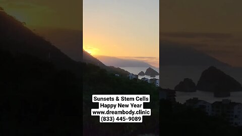 Sunsets & Stem Cells. Happy New Year from Dream Body Clinic #stemcells