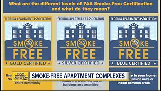 Local group encouraging apartment complexes to ban smoking