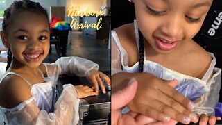 Cardi B's Daughter Kulture Wants Indigo Colored Nail Polish! 💅🏾