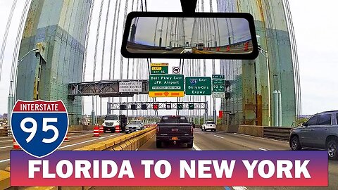 Miami Florida to Brooklyn New York Road Trip Drive Tour Via i95