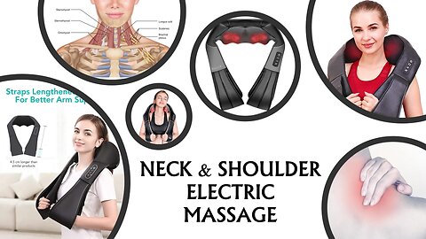 NECK & SHOULDER ELECTRIC MASSAGE.