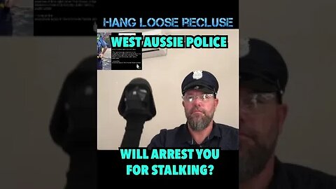 WA Police | Make Up Their Own Laws to Arrest Citizens #patheticpolicing #communism #wapol #stalking