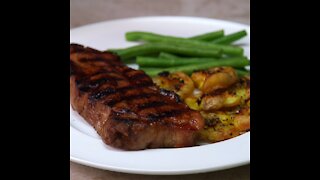 Bourbon Coke Steaks with Garlic Mashed Potatoes [GMG Originals]