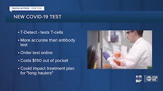 T-Detect COVID-19 test could help 'long haulers'