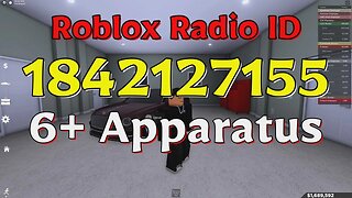 Apparatus Roblox Radio Codes/IDs