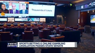 Michigan Senate panel OKs sports betting, online gambling