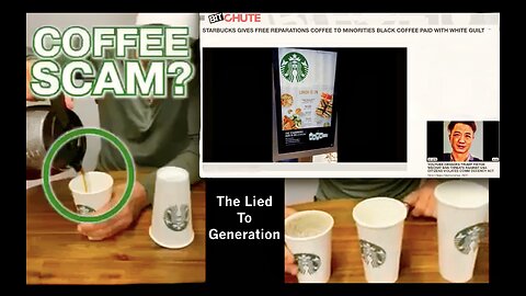 Starbucks Scams Customers White Guilt Pays For Black Coffee Free Reparations Coffee For Non Whites