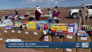 Veteran nonprofit brings Christmas in June to Navajo Nation