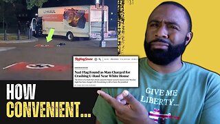 U-Haul with Nazi Flag Crashes Near White House