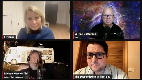 Liz Gunn on Cafe Locked Out with Dr William Bay & Dr Paul Oosterhuis | Clip