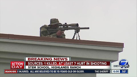 Snipers on roof near STEM School Highlands Ranch as FBI processes scene