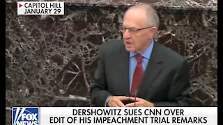 Alan Dershowitz files $300 million defamation suit against CNN