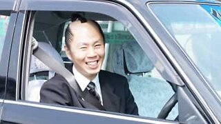 This samurai became a taxi driver in Japan after winning the lottery