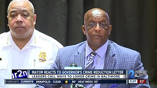 Mayor reacts to Governor's crime reduction letter