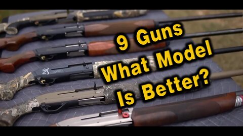 Which Gun is BETTER? Which Model is BETTER? Browning or Winchester? Shotgun Challenge!!