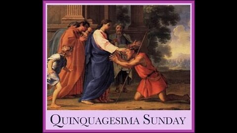 Quinquagesima Sermon 2021 Bp. Ian Anderson