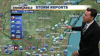 Michael Fish's NBC26 Storm Shield weather forecast