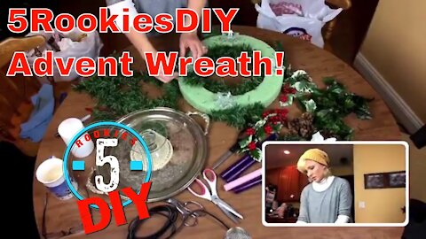 DIY Advent Wreath