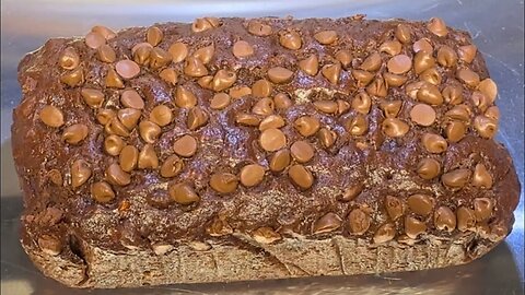 Double Chocolate Banana Nut Bread 🍞