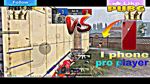 1v1 in iPhone proplyer it fight pubgmobile gameplay ineed support public 🙏