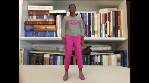 Personalized 3D Figure from a Scan "Layne"