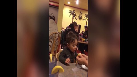 Cute Baby Tries a Lemon – and Wants More!