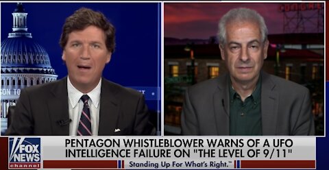 Pentagon Whistleblower Shares TERRIFYING UFO Intel - Tucker's Reaction is Priceless