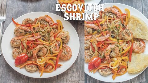 Escovitch Shrimp | Best Shrimp Recipe | Hotel Style | That Girl Cooks Healthy