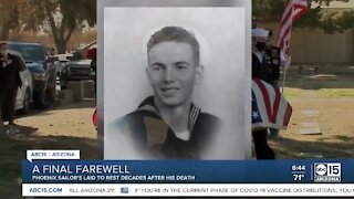 Phoenix sailor laid to rest decades after his death