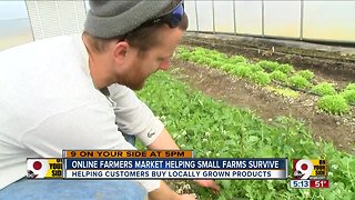 Online farmers market helping small farms survive