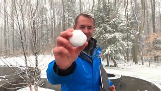 Andy shows us the snow in the south towns